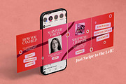 Breast Cancer Awareness Instagram Ca, a Social Media Template by Attype (Thumbnail 3 of 5)