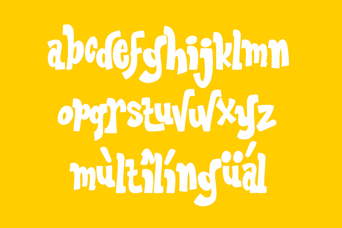 Strange Crispy, a Symbol Font by Wasabib Studio (Photo 6 of 8)