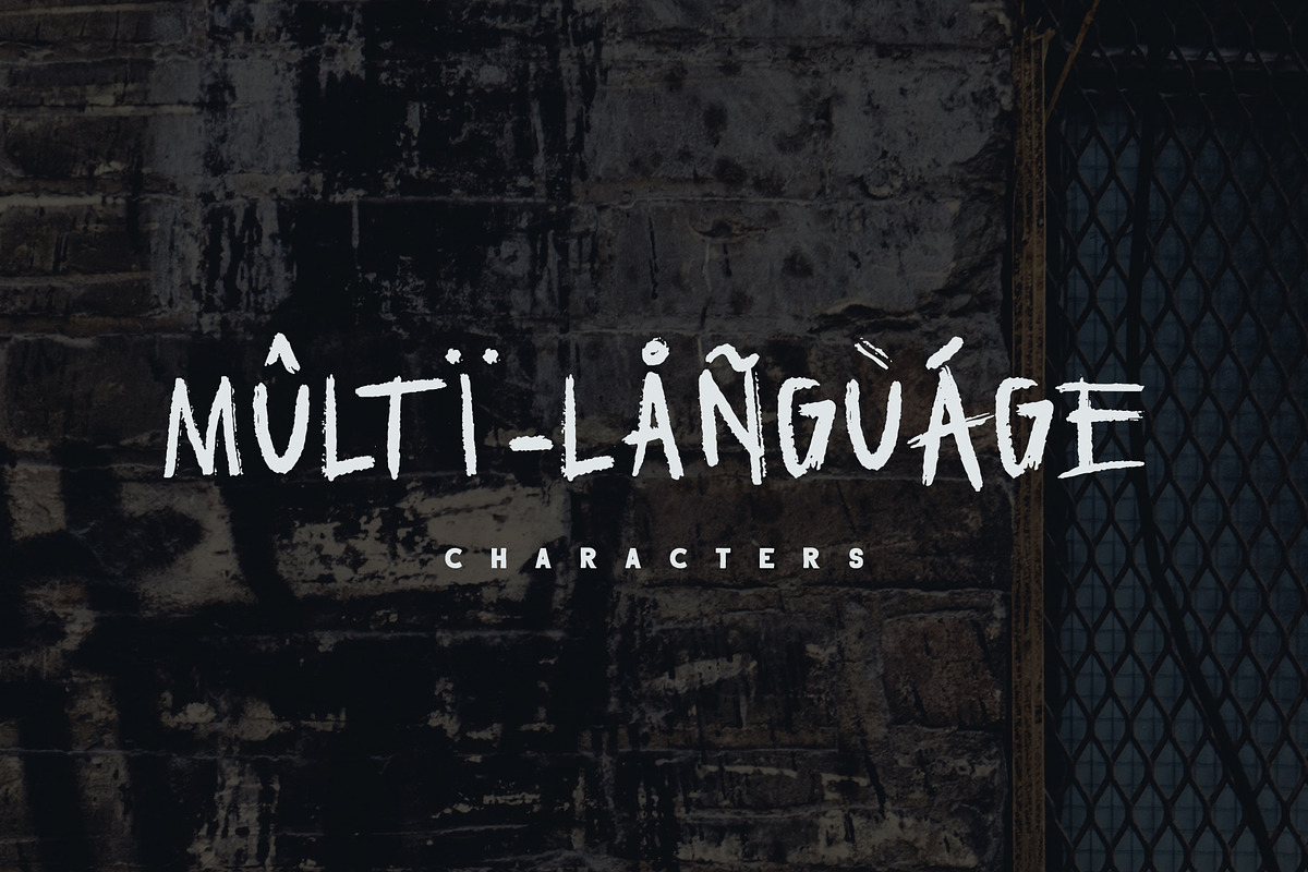 Scratch, a Font by Midnight Grim (Photo 2 of 5)