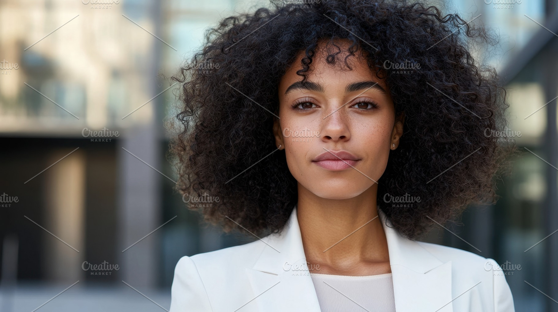 Confident woman in urban setting, a Photo by Beautiful things
