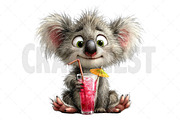 Whimsical Summer Baby Animals Clipar, an Illustration by Craft Nest (Thumbnail 9 of 12)