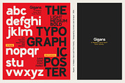 Gigans - Sans serif font family, a Sans Serif Font by Artistic & Unique (Thumbnail 6 of 15)