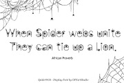 Spider Web - Creative Display Font, a Font by OPY ArtStudio (Thumbnail 2 of 5)