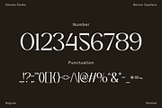 Belune, a Serif Font by Zaloma Studio (Thumbnail 14 of 16)