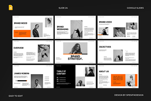 Nevada - Brand Strategy Google Slide, a Presentation Template by Spesifikstd