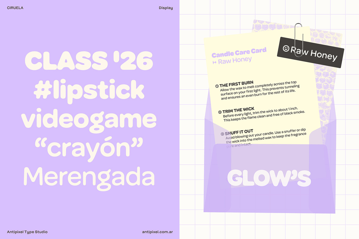Ciruela | Chunky Round Display Sans, a Sans Serif Font by Antipixel Type Studio (Photo 19 of 19)