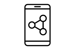 Share Line Icon, an Icon by Pexelpy