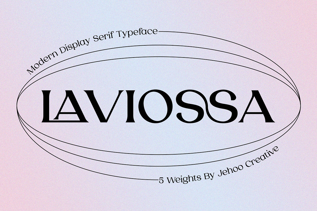 Laviossa Modern Serif Typeface, a Font by Jehoo Creative (Photo 1 of 10)