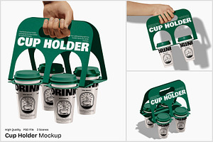 Cup Holder Mockup