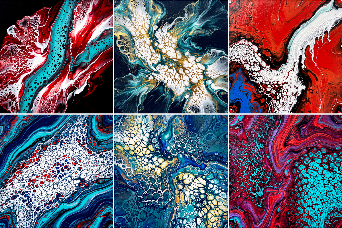 Abstract Fluid Textures, a Texture Graphic by PopotLane (Photo 4 of 8)
