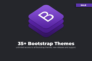 35 Responsive Bootstrap Themes SALE