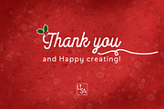 Joyful Little Christmas Clipart, a Decorative Illustration by LiSA Creative Mood (Thumbnail 9 of 9)