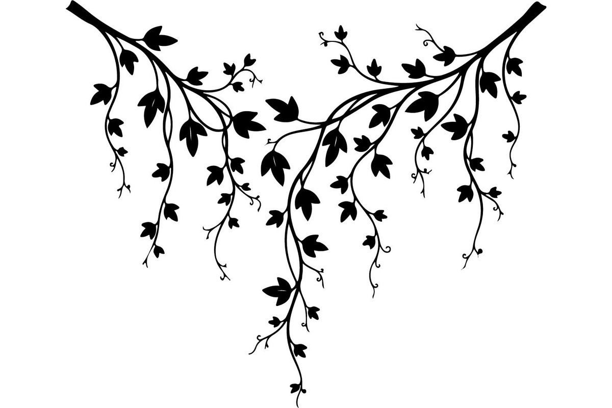 Hanging Vines Silhouette, an Object Graphic by Creativeshirt (Photo 6 of 20)