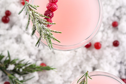 Christmas Cranberry Margarita