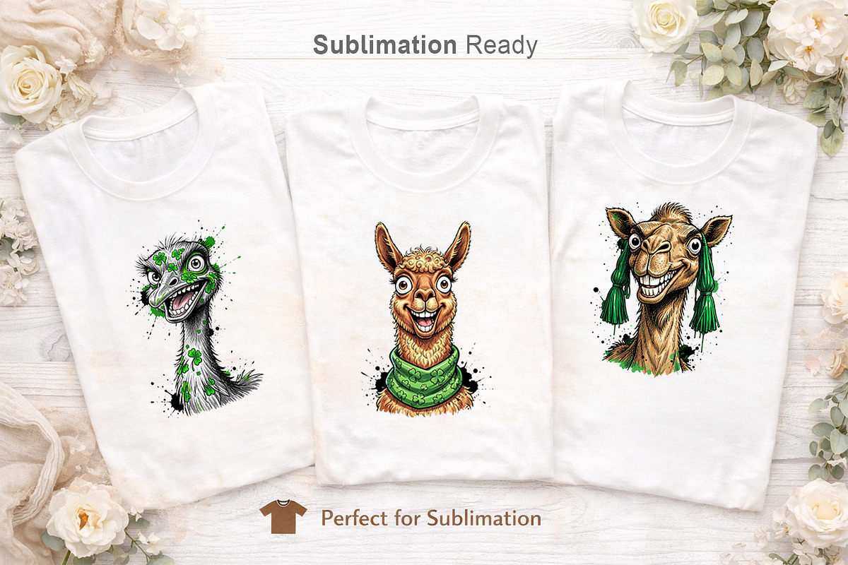 St Patricks Animal Sublimation, an Illustration by Artnoy (Photo 5 of 8)