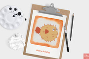 Watercolor Friendly Frames Bundle, an Object Graphic by LittleAcornGraphics (Thumbnail 9 of 10)