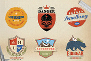 12 Vintage Badge Logos Version 1, a Branding & Logo Template by Graphicgo (Thumbnail 8 of 8)