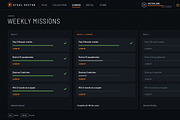 Military FPS Game 100 Screens, an UI Kit Template by pawellpi (Thumbnail 89 of 116)