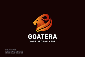 Goat Gradient Colorful Vector Logo, a Branding & Logo Template by yuanesei