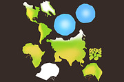Low Poly Earth, an Environmental 3D Model by CreativeeArt (Thumbnail 11 of 12)