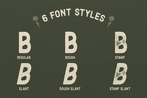 Backfarm - Handrawn Vintage Typeface