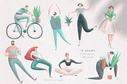 CityZEN Relaxing illustrations set, a Person Illustration by Bibela (Thumbnail 4 of 10)