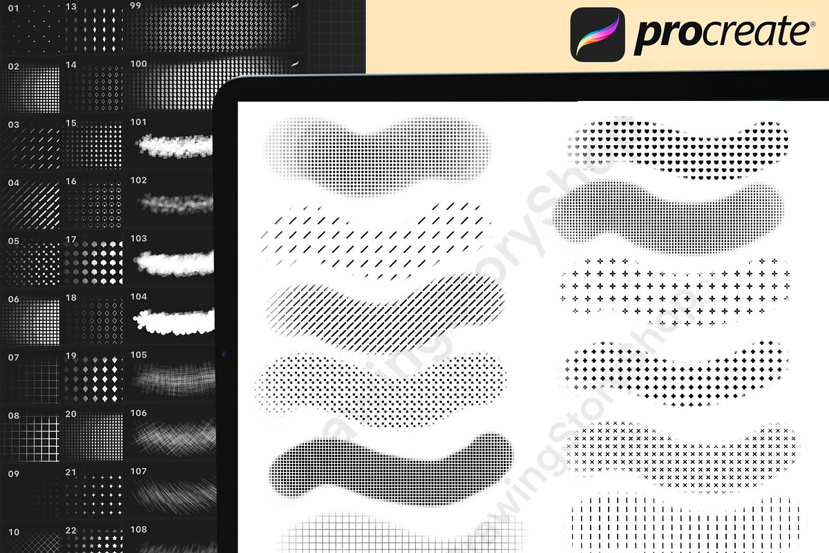 300 Procreate Manga Comic Brush Set, a Brush Add-On by DrawingStoryShop (Photo 6 of 7)