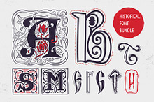 Historical fonts bundle