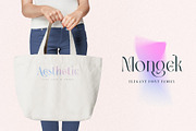 Mongek Typeface, a Sans Serif Font by alit design (Thumbnail 7 of 16)