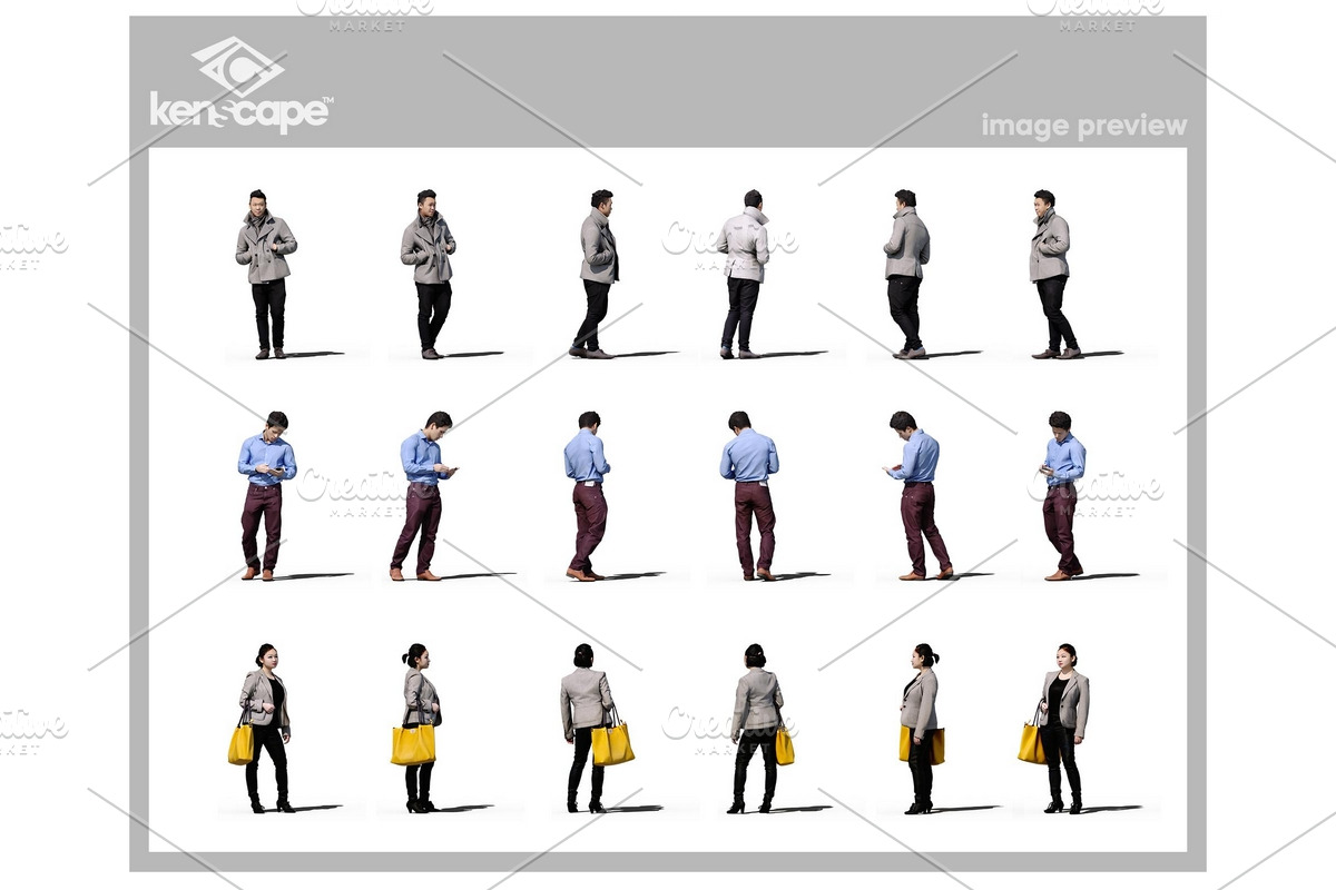 60 Asian People Photo Overlays, a Person Photo by KenScape (Photo 3 of 6)