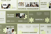 Business Management Google Slide, a Presentation Template by graphicook (Thumbnail 1 of 4)