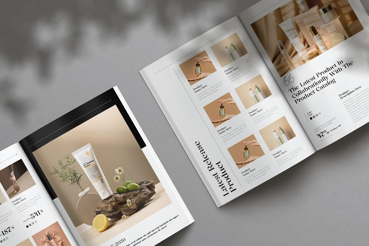 Product Catalog Template, a Brochure Template by Creative-Work (Photo 6 of 7)