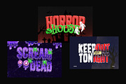 Halloween Horror Text Effect, a Layer Style Add-On by Matsero (Thumbnail 2 of 4)