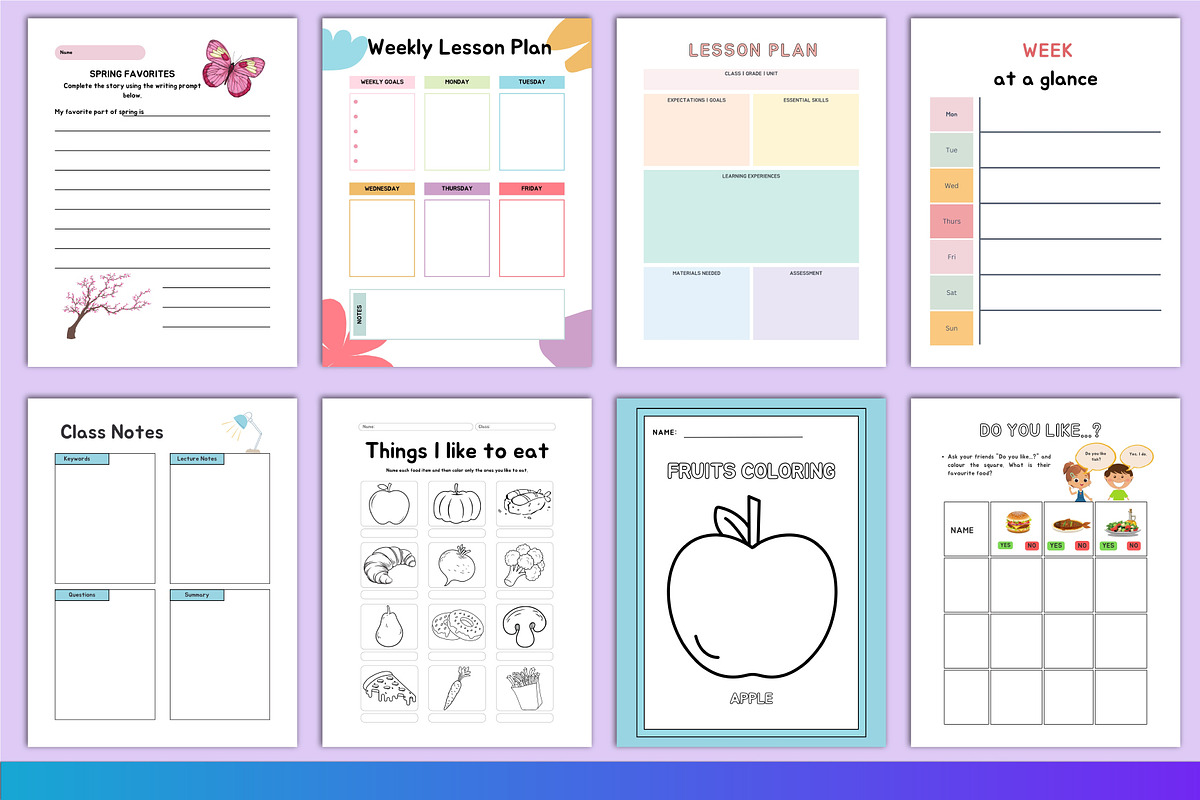 GRATITUDE JOURNAL FOR KIDS Interior, a Presentation Template by Designmela01 (Photo 5 of 5)