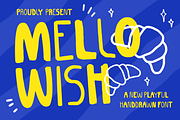 Mellowish Playful Handdrawn Font, a Font by PutraCetol Studio (Thumbnail 1 of 5)
