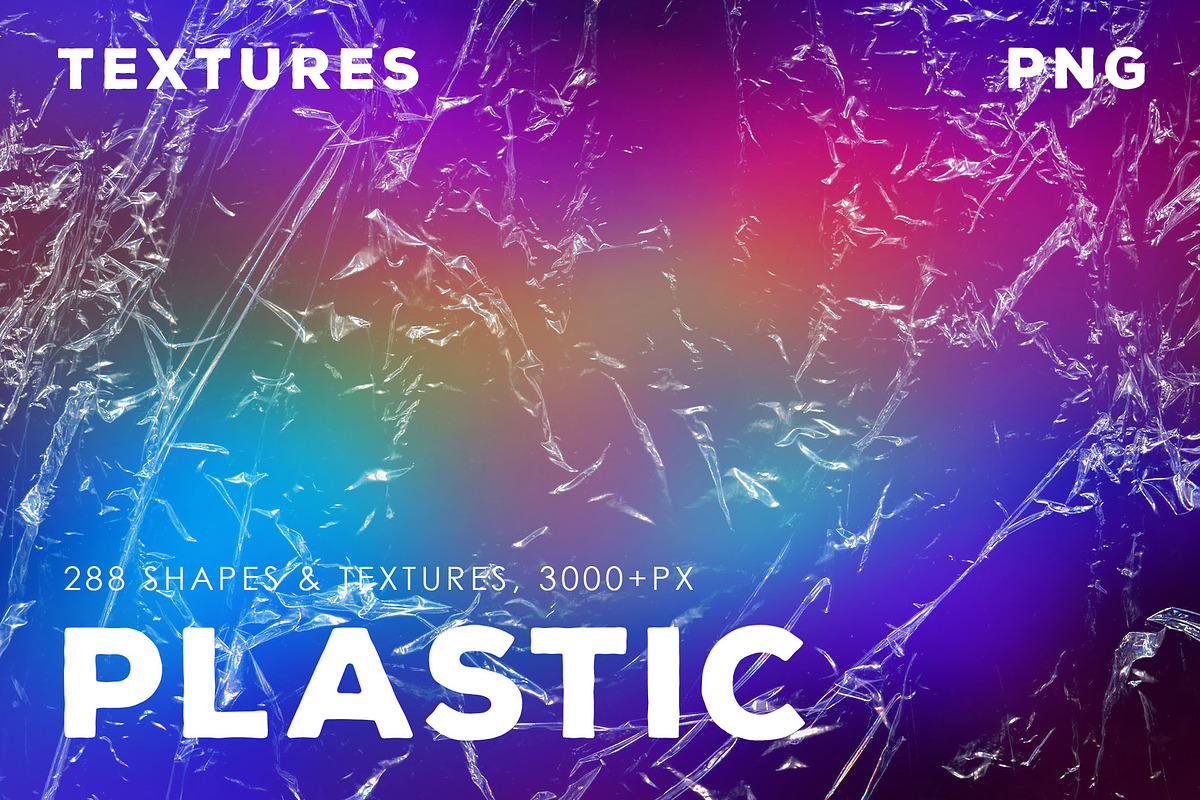 Plastic Overlays, Shapes & Textures, a Texture Graphic by ArtistMef (Photo 1 of 15)