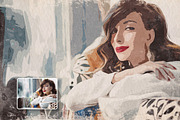 Real Painting Photo Effect, a Brushes & More by dokudokunomi (Thumbnail 3 of 3)