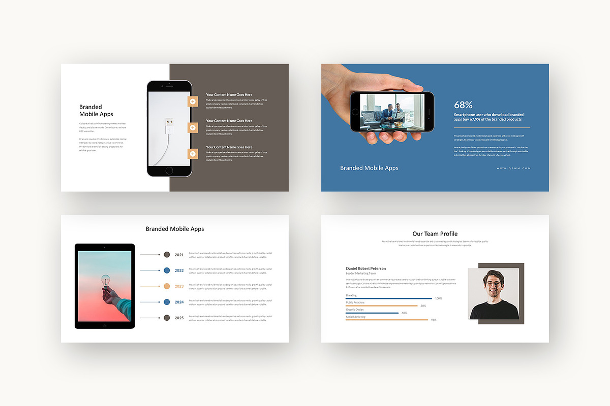 Qewm : Growth Strategy Keynote, a Presentation Template by Punkl Camp (Photo 4 of 16)