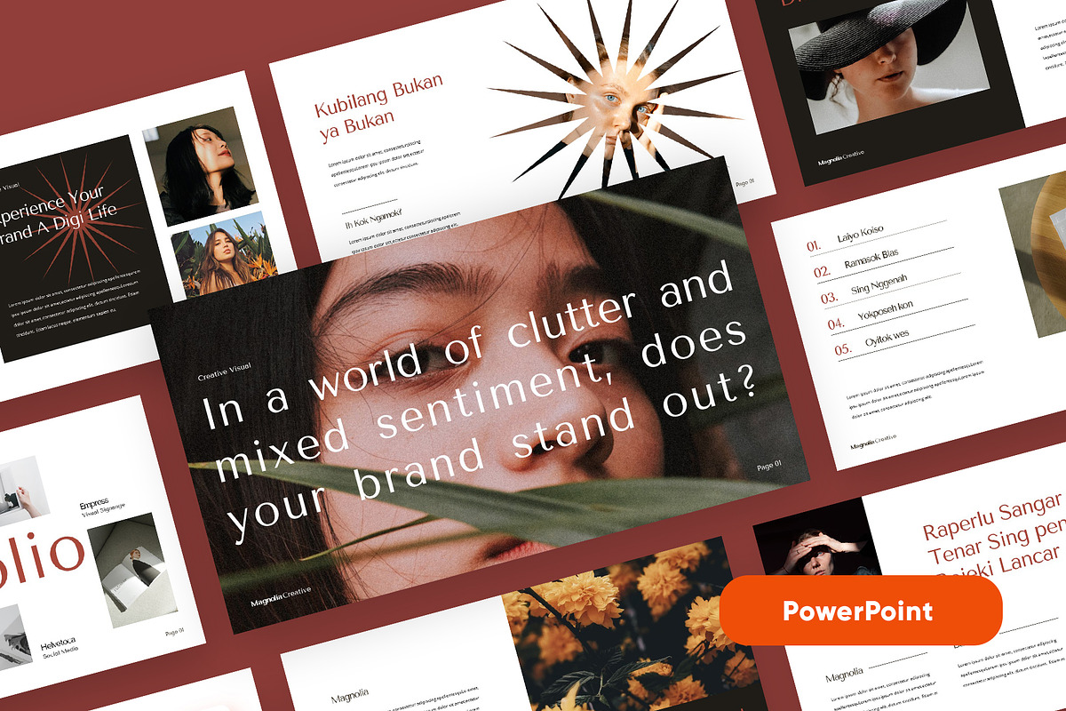 Magnolia - Powerpoint Template, a Presentation Template by rgbryand (Photo 1 of 9)