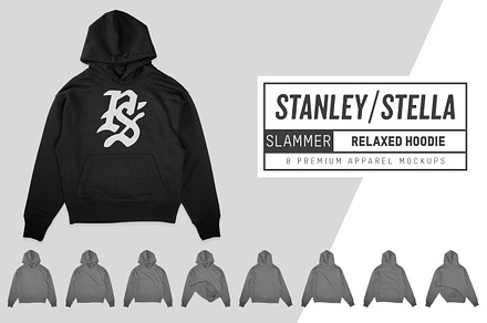 Stanley/Stella Slammer Hoodie Mocks, a Hoody Mockup by Pixel Sauce™