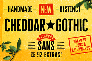 Cheddar Gothic Sans