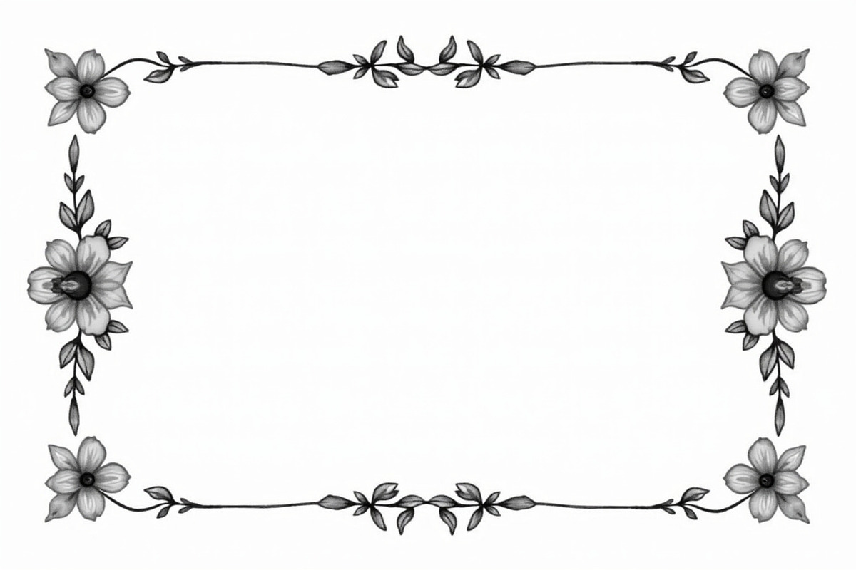 Floral Laser Cut Frame Bundle, an Illustration by Designs_River (Photo 5 of 9)