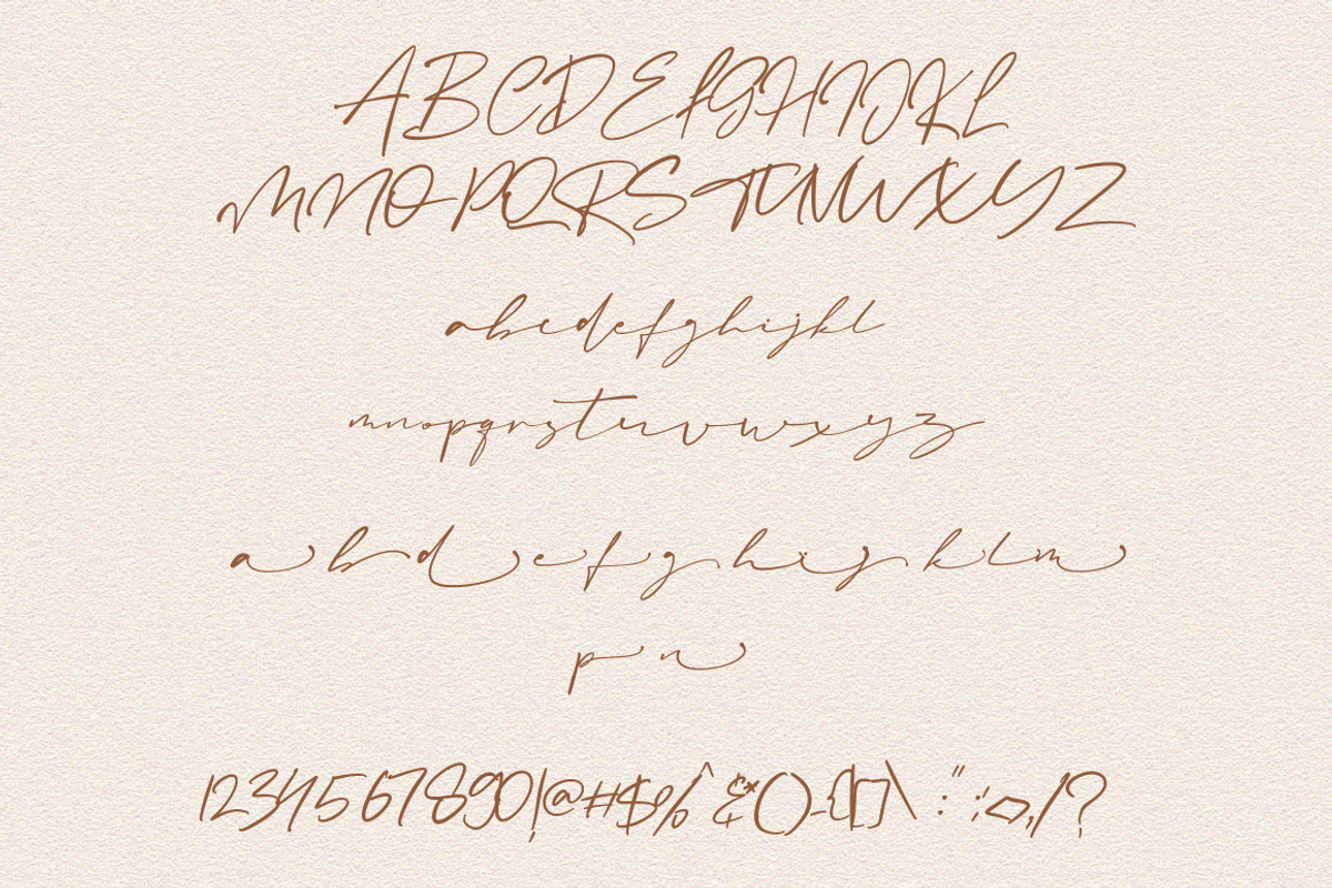 SALE ! Amanda Signature Font, a Script Font by Vultype Co. (Photo 9 of 9)