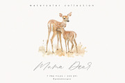 Mama Deer, an Animal Illustration by PeDe Designs (Thumbnail 17 of 18)