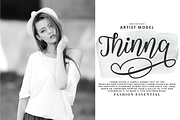 Westline - Modern Script Typeface, a Script Font by tebaltipislab (Thumbnail 9 of 10)