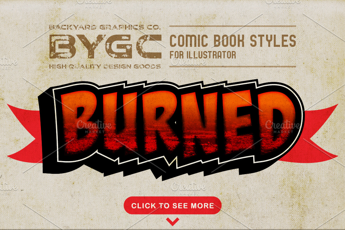 SuperComic - Vector Text Effects, an Action Add-On by BackYard Graphics Co. (Photo 5 of 18)