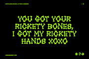 GRAVEYARD Font, a Blackletter Font by Jordan Debney Art (Thumbnail 4 of 4)