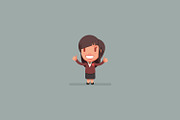 Character set 3: Caucasian, a Person Illustration by Beatriz Gascón (Thumbnail 3 of 3)