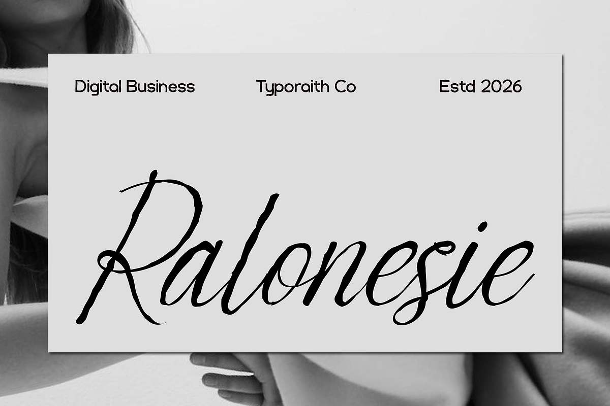 Inkvera | Modern Textured font duo, a Script Font by Typoraith Co (Photo 5 of 11)