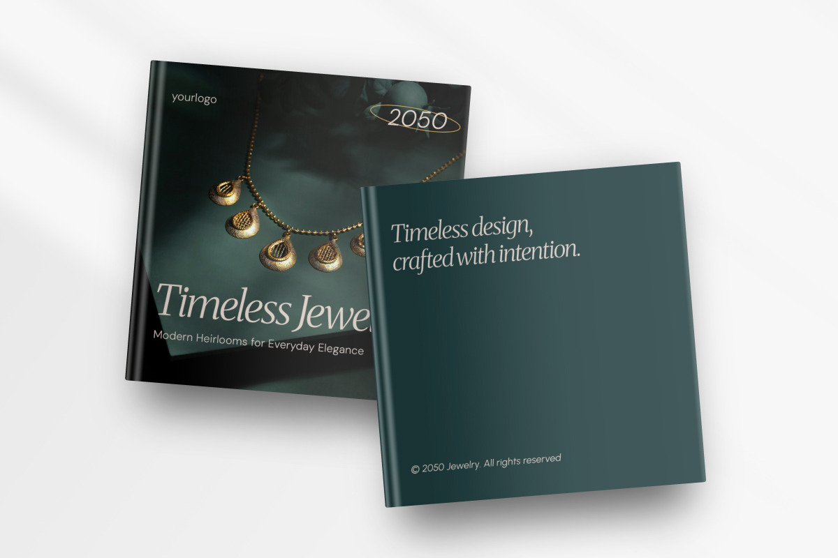 Elegant Ethical Jewelry Square Broch, a Brochure Template by twinstd (Photo 4 of 6)